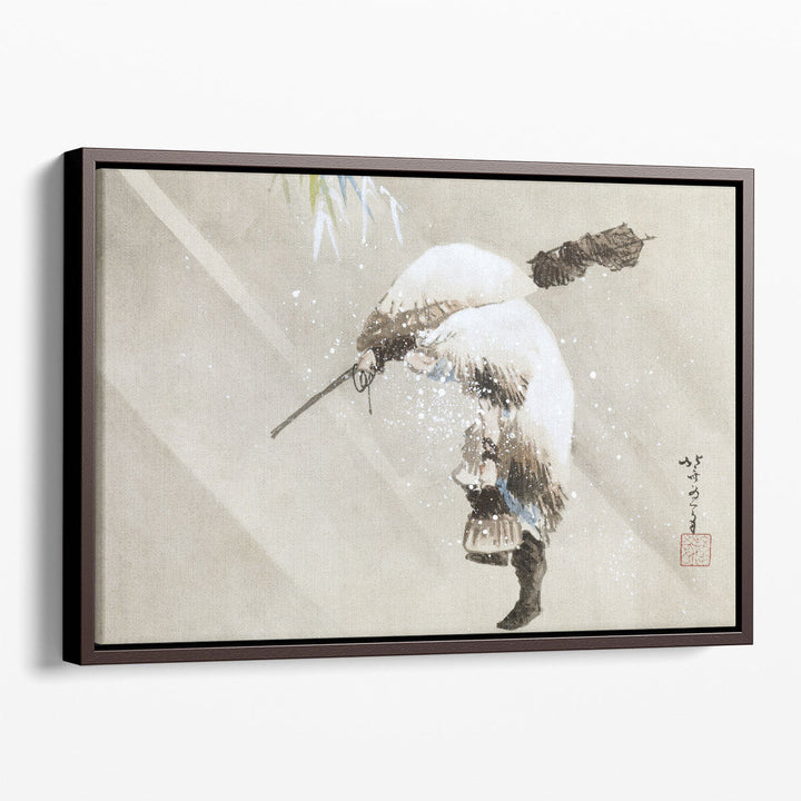 Fisherman in a Snow, 1821 - Canvas Print Wall Art