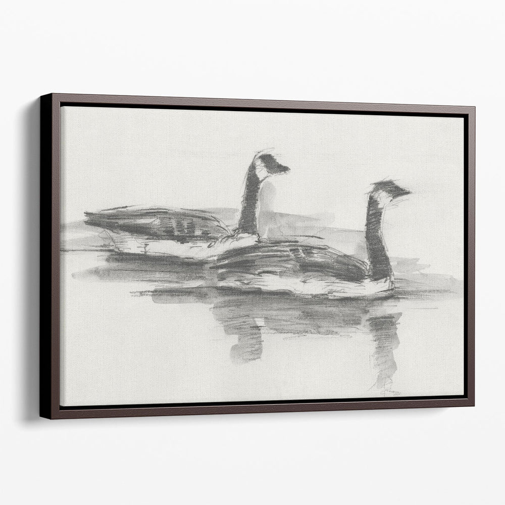 Geese Study I - Canvas Print Wall Art