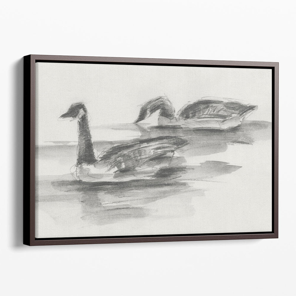 Geese Study II - Canvas Print Wall Art