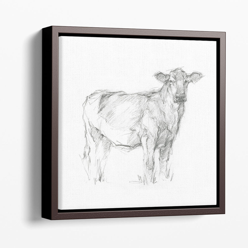 Bovine Study I - Canvas Print Wall Art