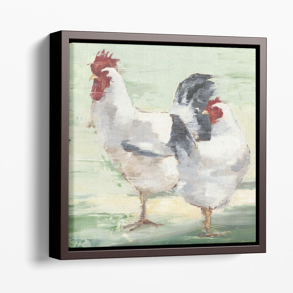 Chicken Run II - Canvas Print Wall Art