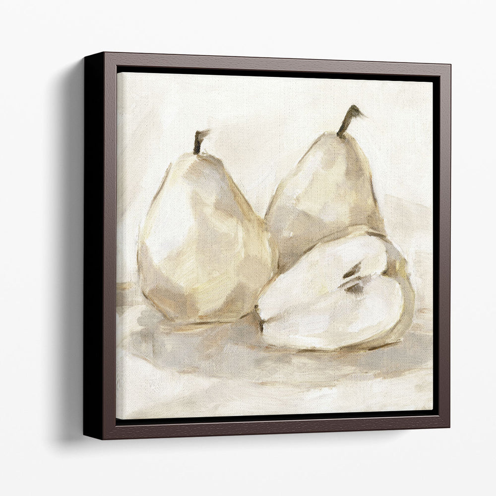 White Pear Study I - Canvas Print Wall Art