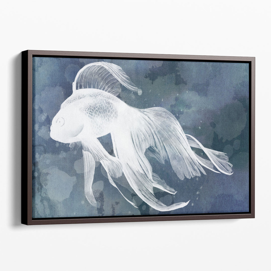 Indigo Fish I - Canvas Print Wall Art