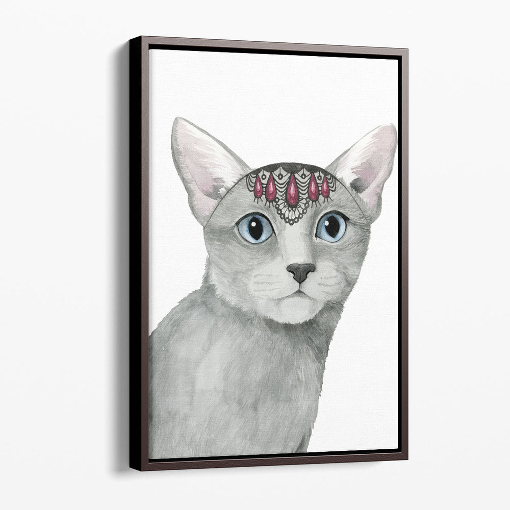 Downton Cat I - Canvas Print Wall Art