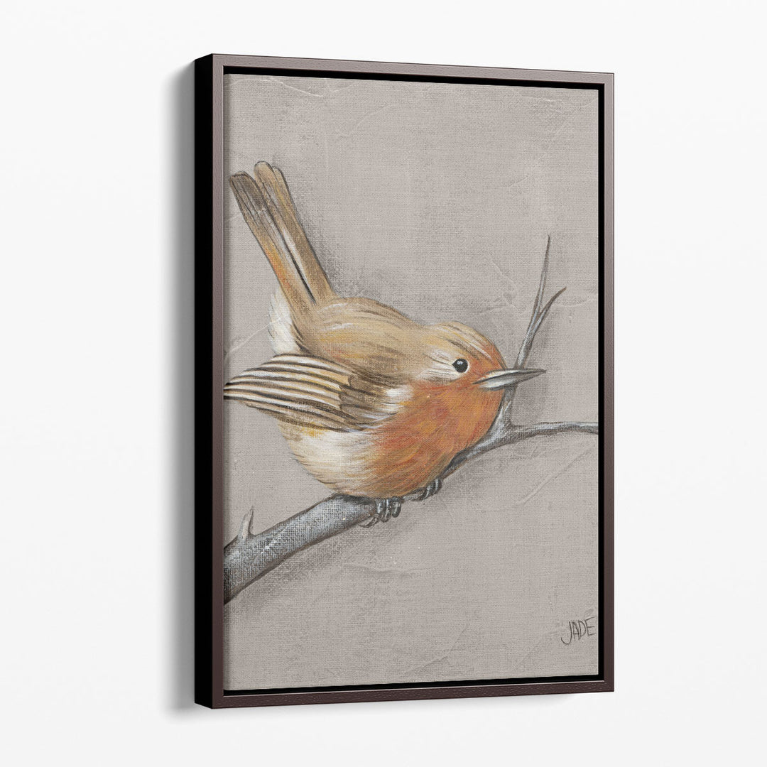 Winter Bird II - Canvas Print Wall Art