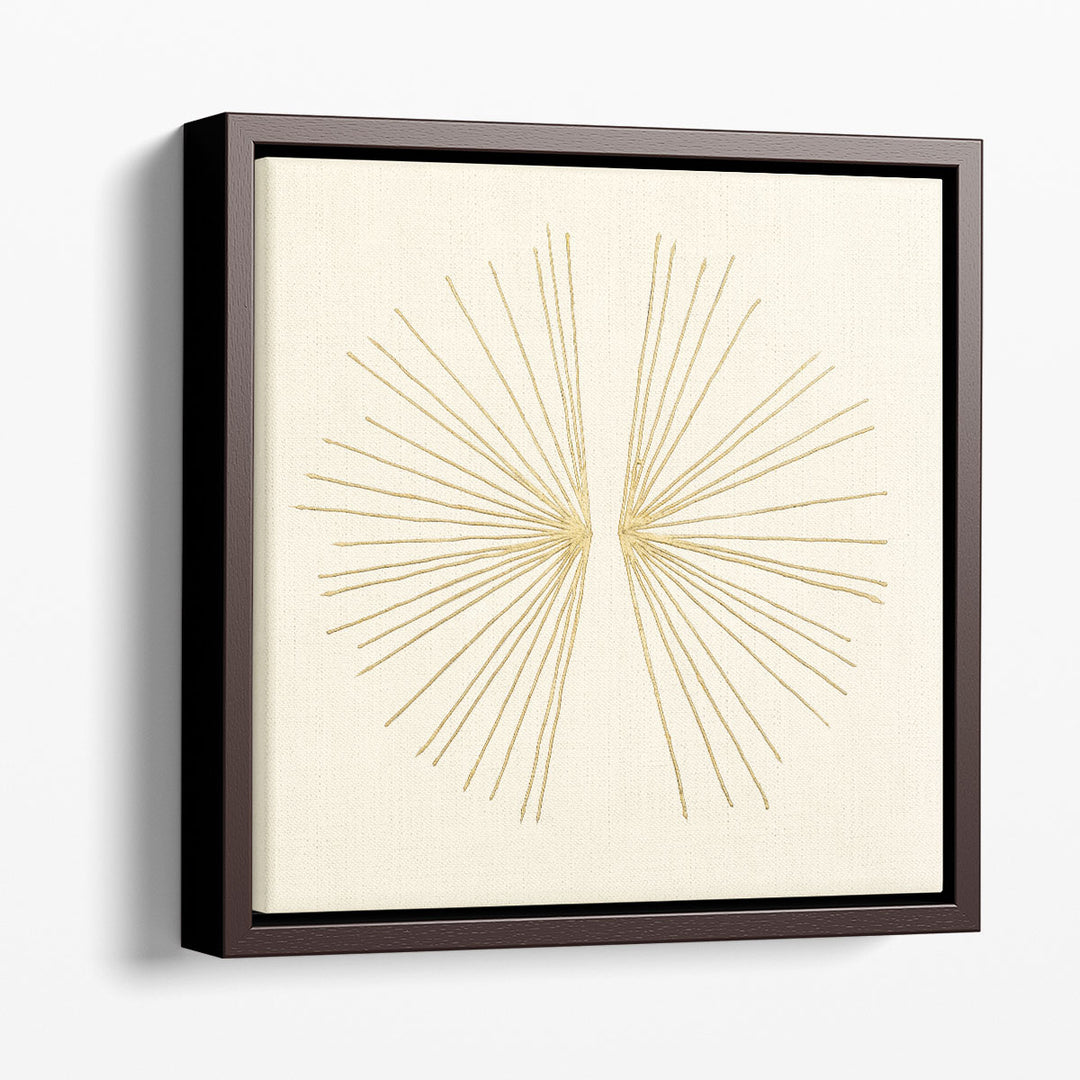 Golden Burst I - Canvas Print Wall Art