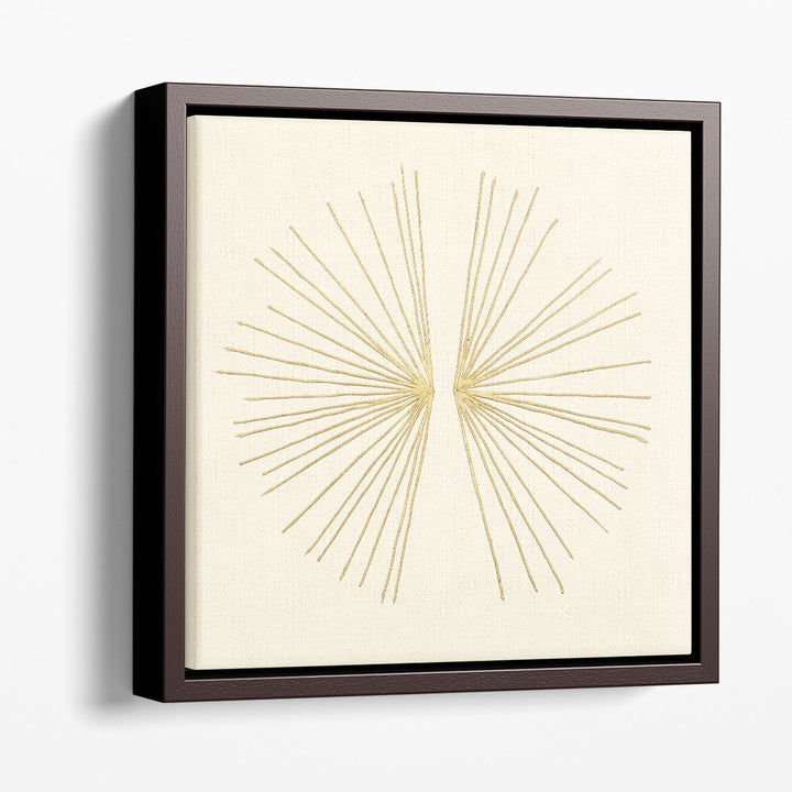 Golden Burst I - Canvas Print Wall Art