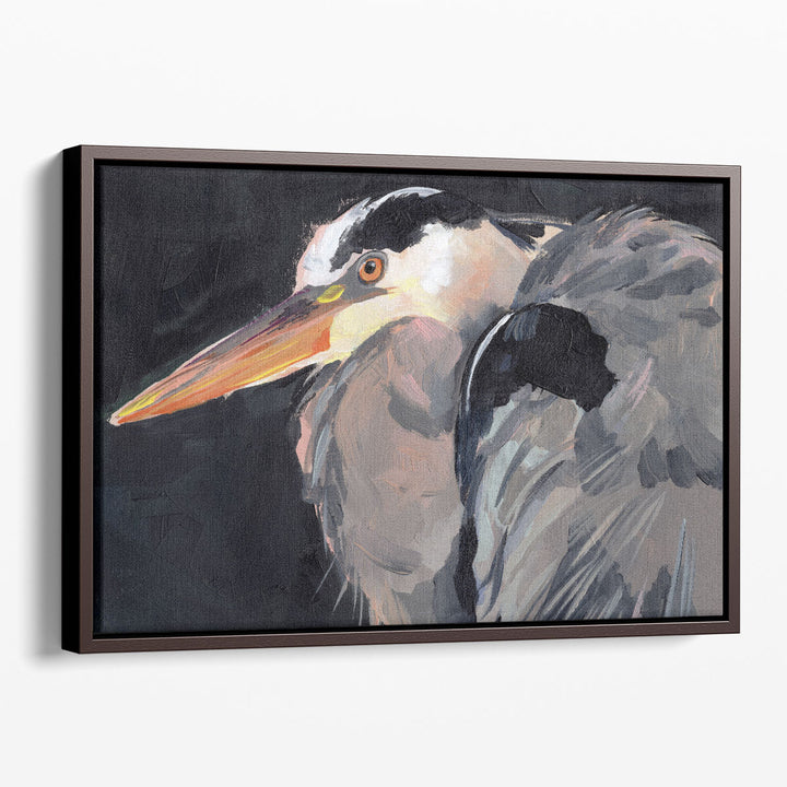 Great Heron II - Canvas Print Wall Art