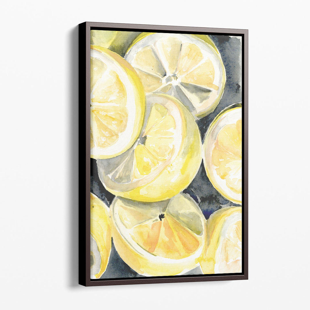 Lemon Slices I - Canvas Print Wall Art