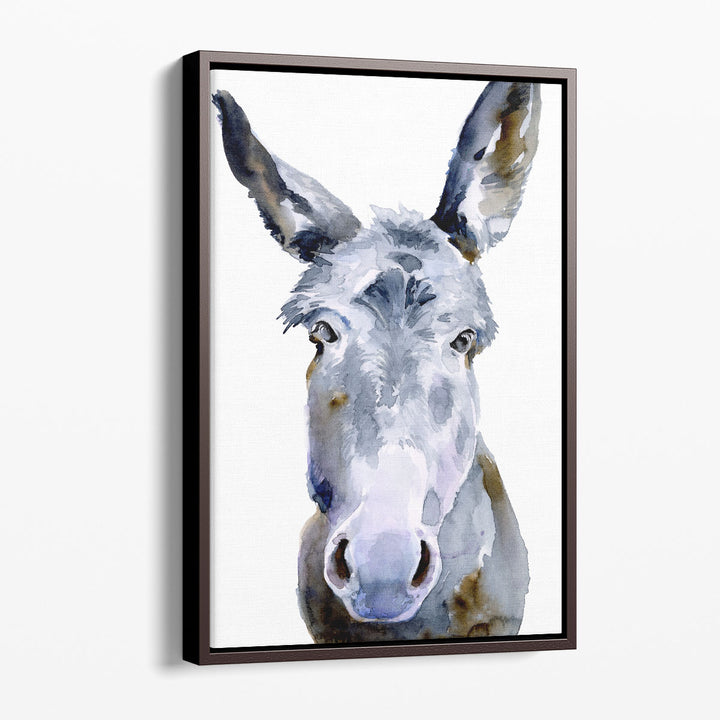 Sweet Donkey II - Canvas Print Wall Art