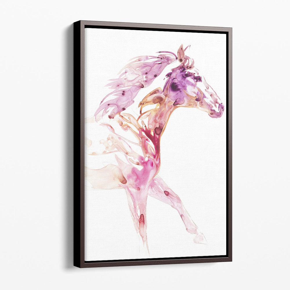 Garnet Horse IV - Canvas Print Wall Art