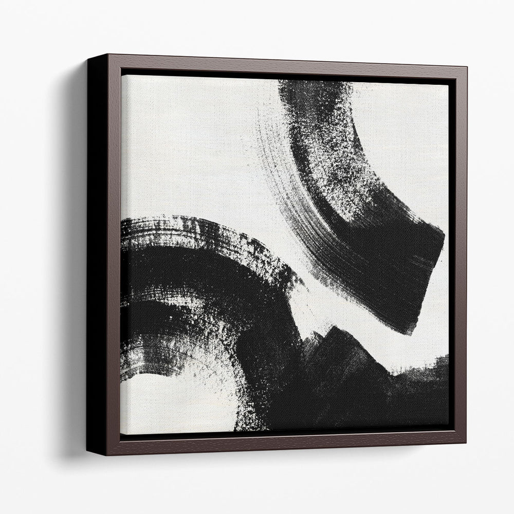 Block Brushwork VI - Canvas Print Wall Art