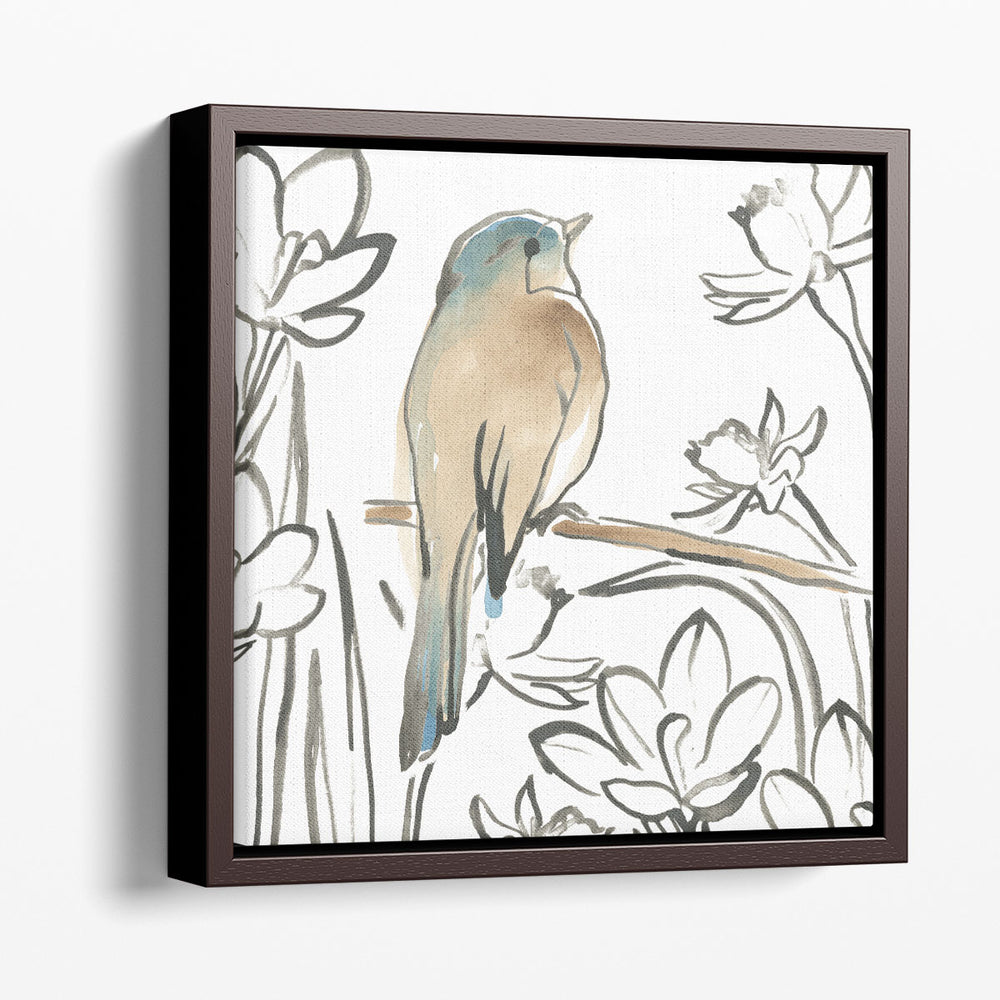 Songbird Meadow III - Canvas Print Wall Art