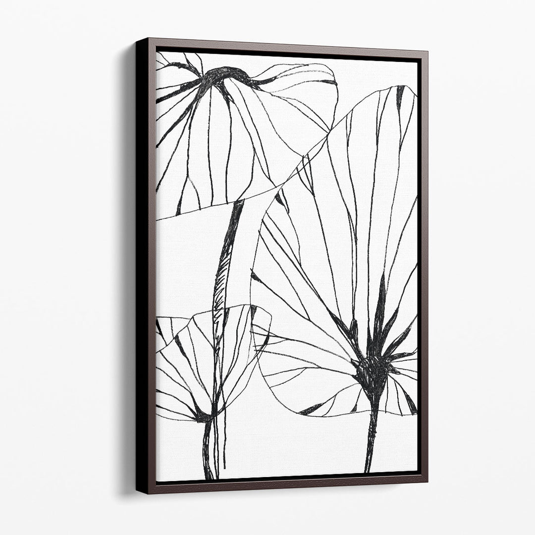 Linear Tropics IV - Canvas Print Wall Art