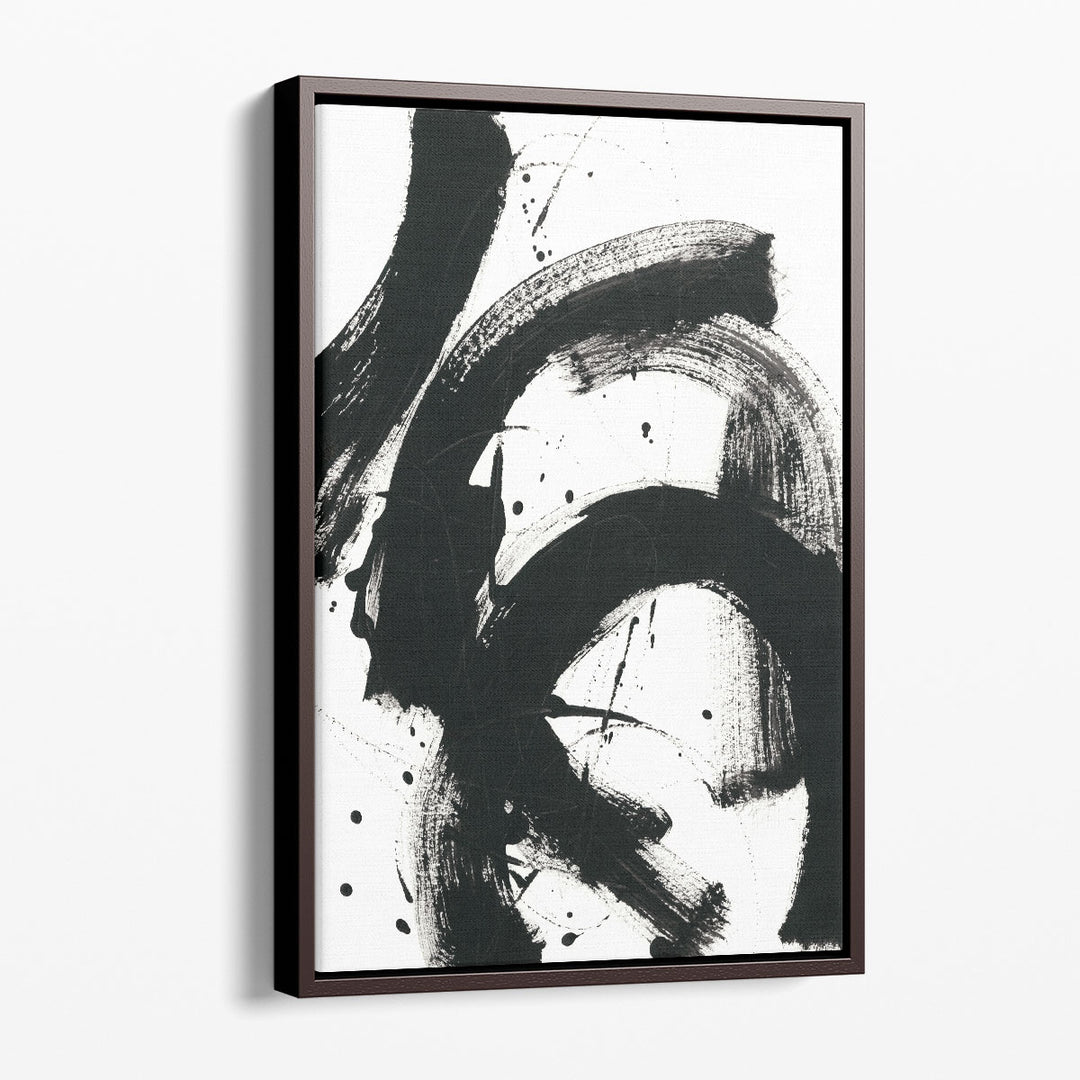 Onyx Gesture II - Canvas Print Wall Art