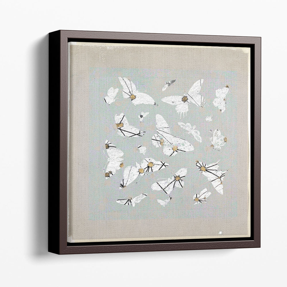 19th Century Butterfly Constellations III - Canvas Print Wall Art