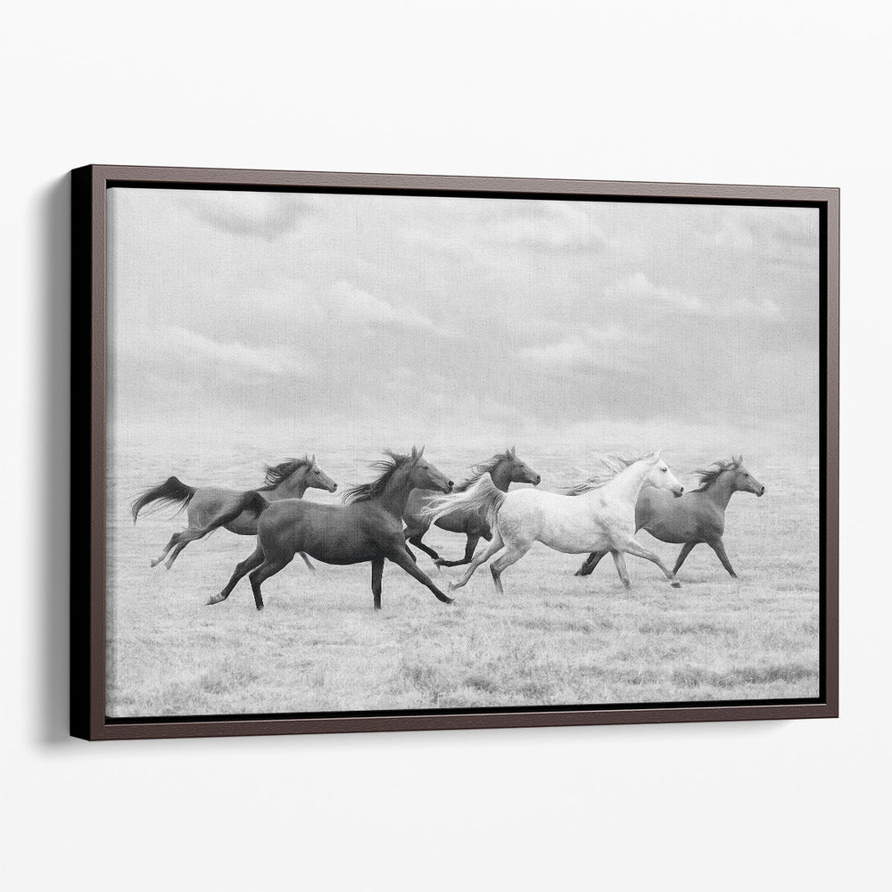 Horse Run I - Canvas Print Wall Art