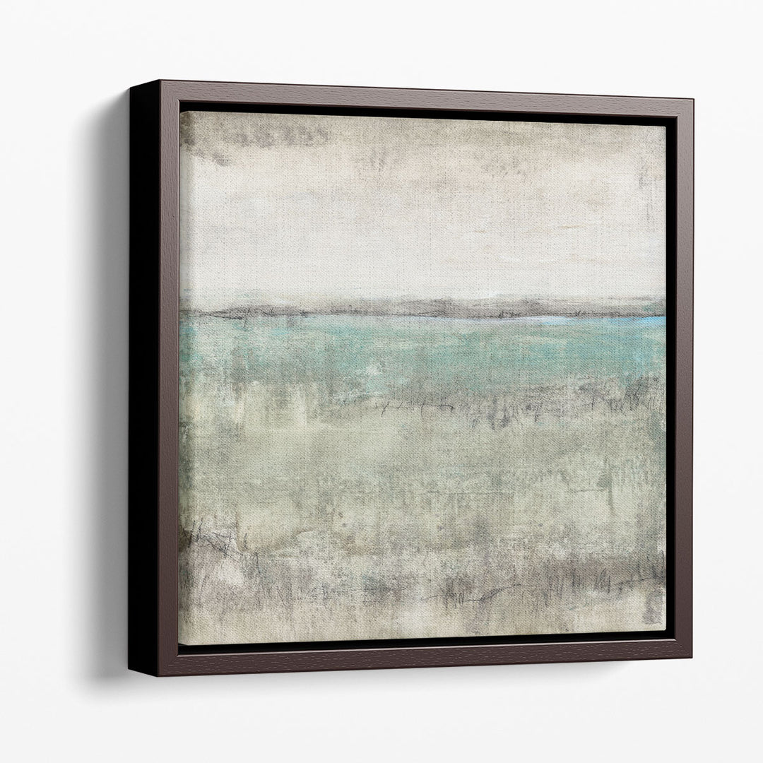 Aqua Horizon I - Canvas Print Wall Art