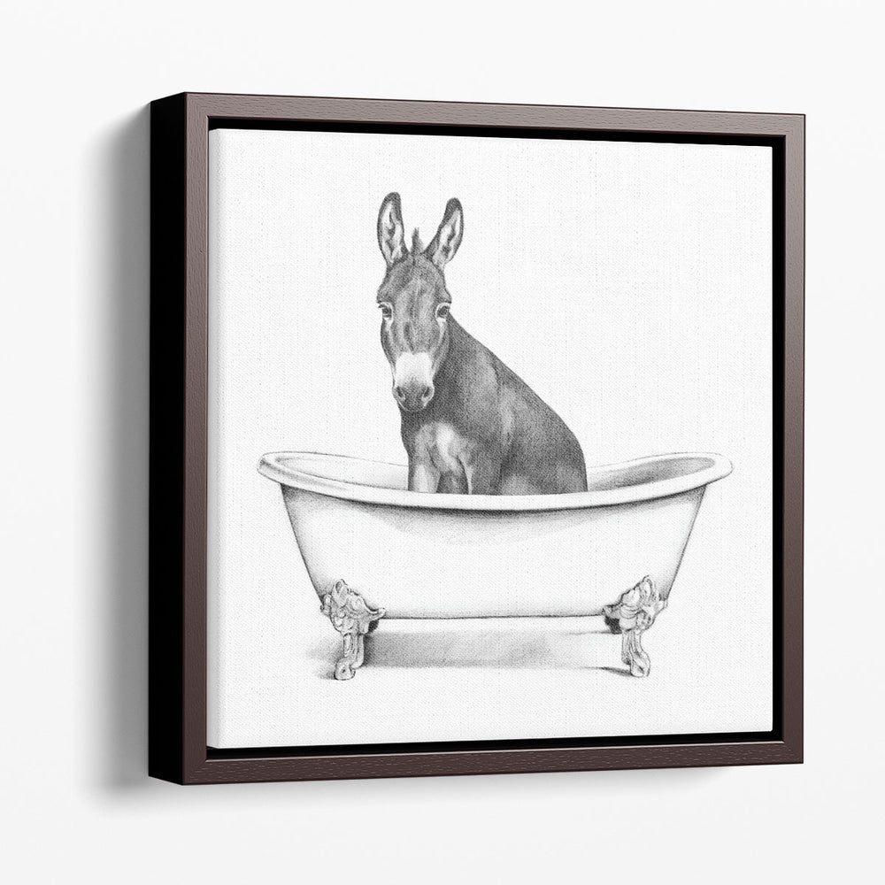 Clawfoot Critter IV - Canvas Print Wall Art