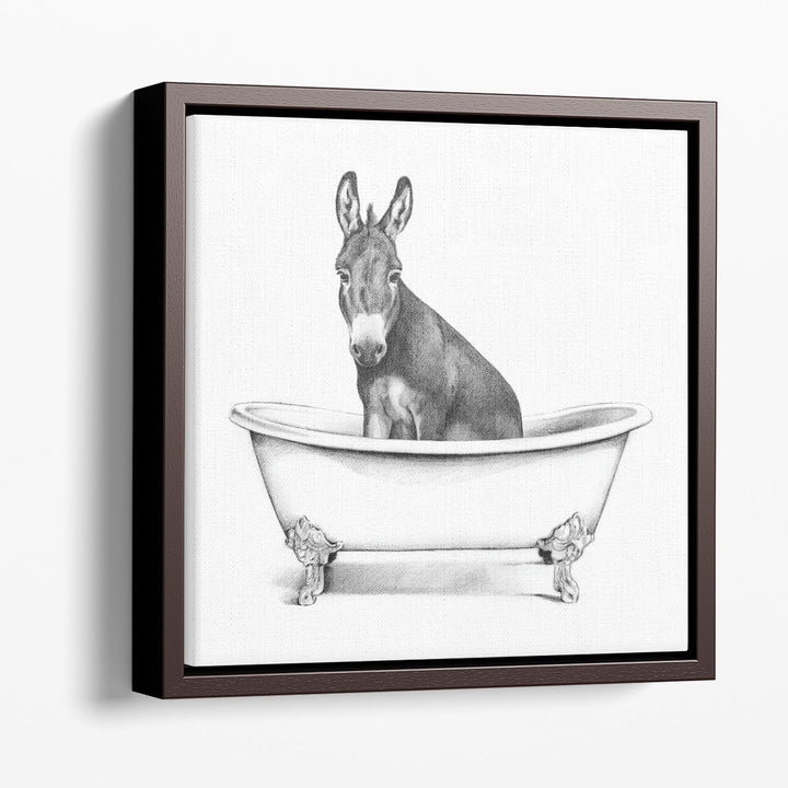 Clawfoot Critter IV - Canvas Print Wall Art