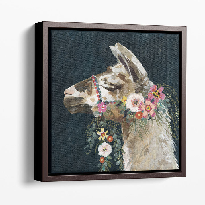 Lovely Llama II - Canvas Print Wall Art