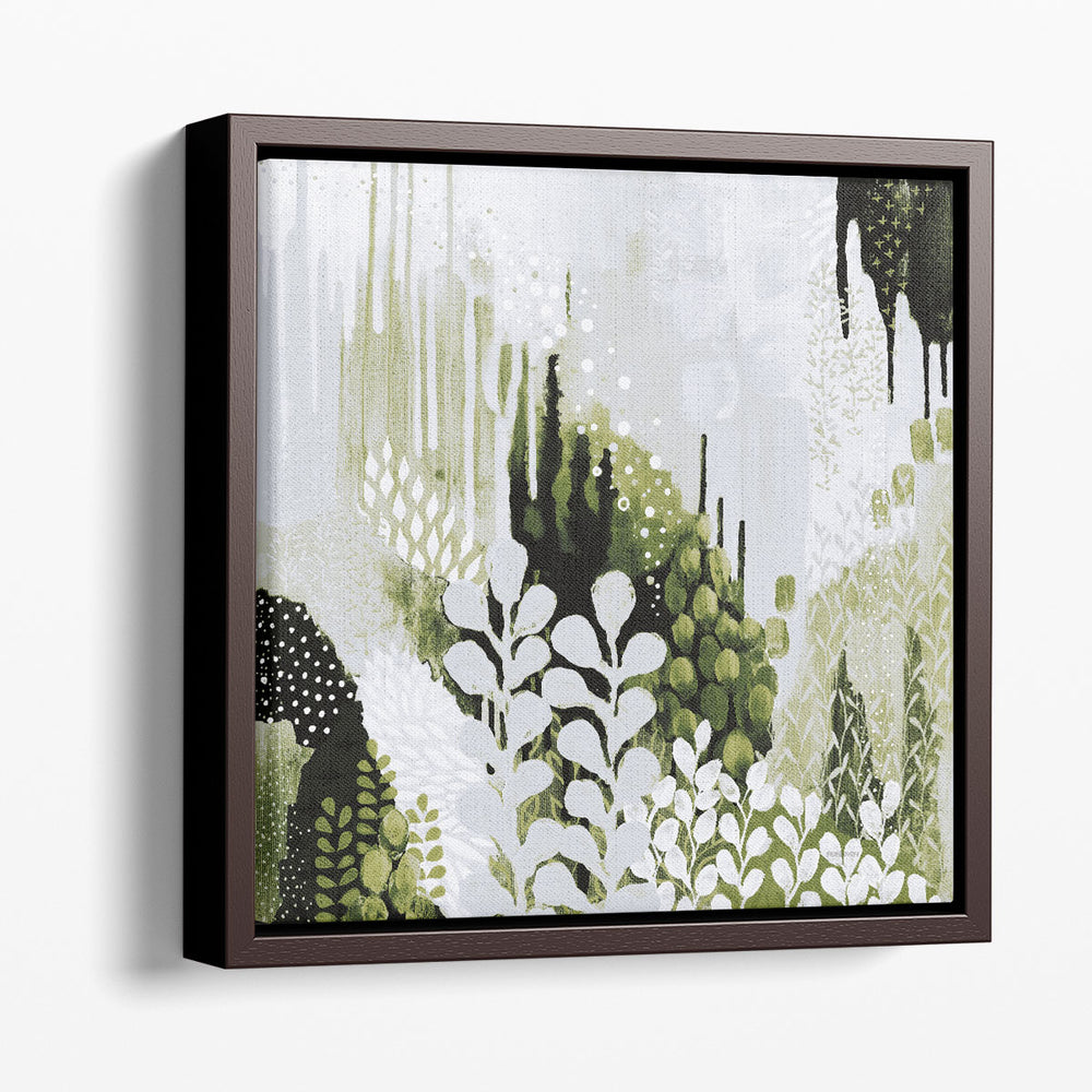 Forest II With Green - Canvas Print Wall Art