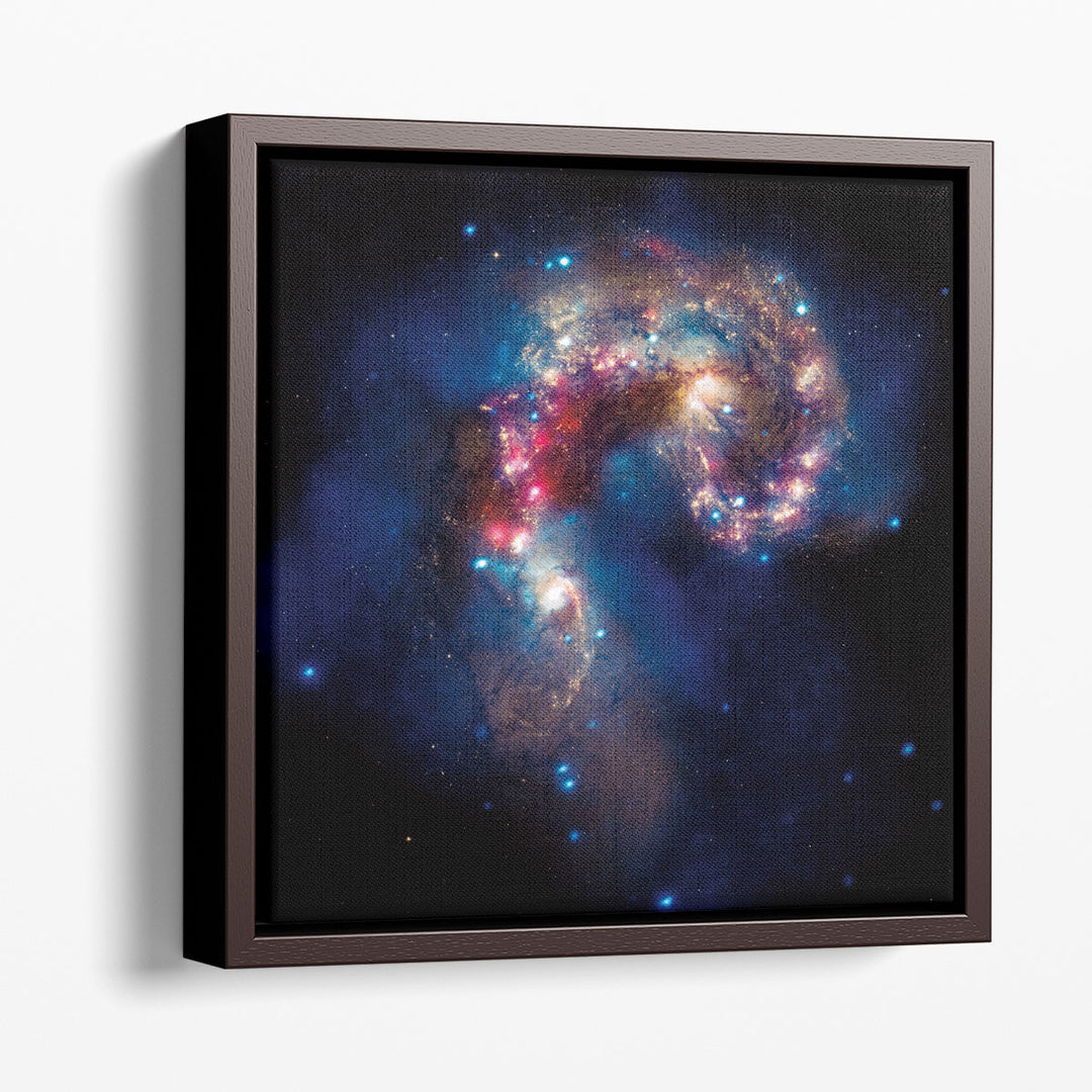 Glittering Galaxy - Canvas Print Wall Art