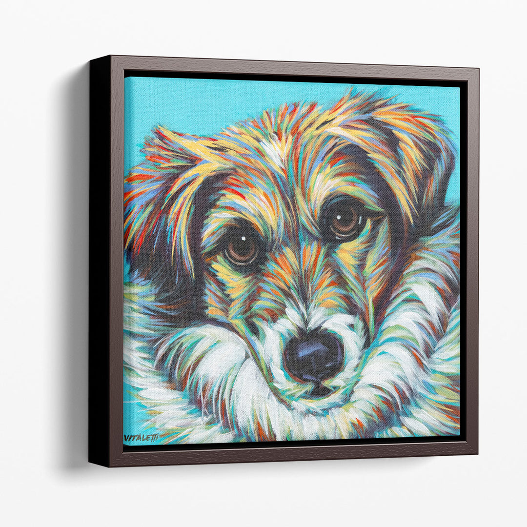 Island Dog I - Canvas Print Wall Art