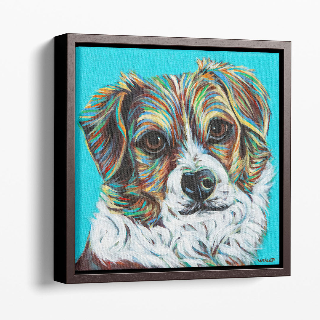 Island Dog II - Canvas Print Wall Art