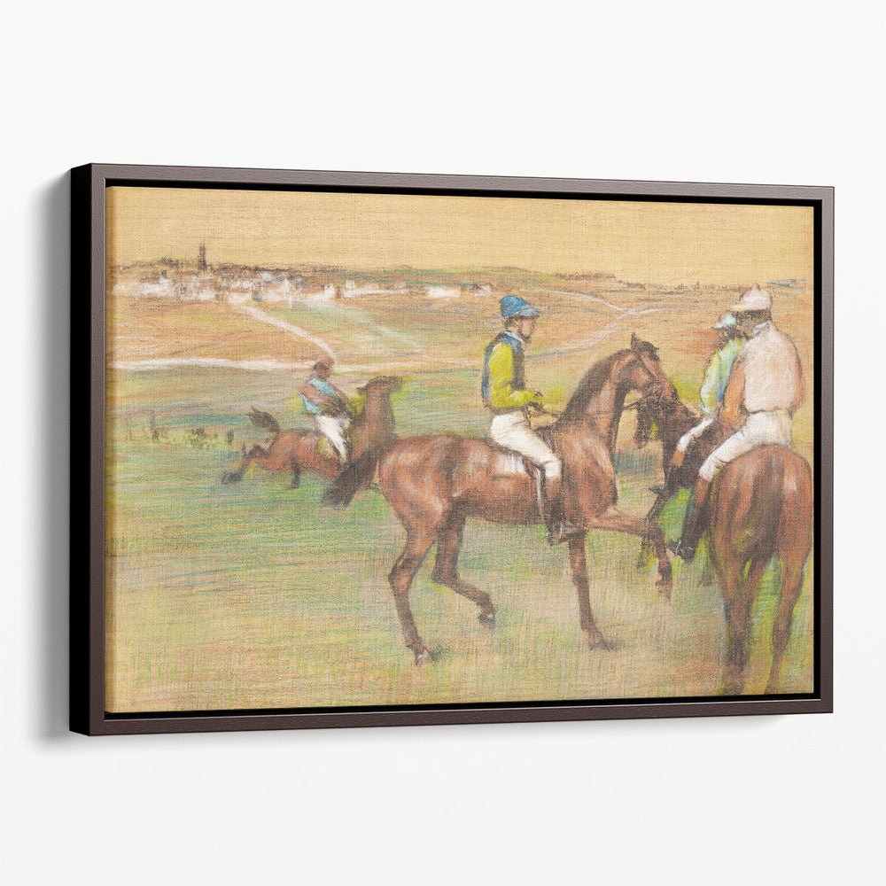 Degas The Races IV - Canvas Print Wall Art