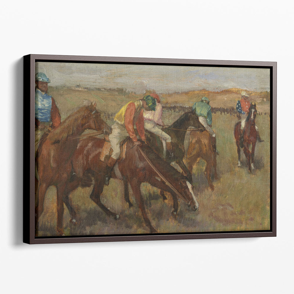 Degas The Races VI - Canvas Print Wall Art