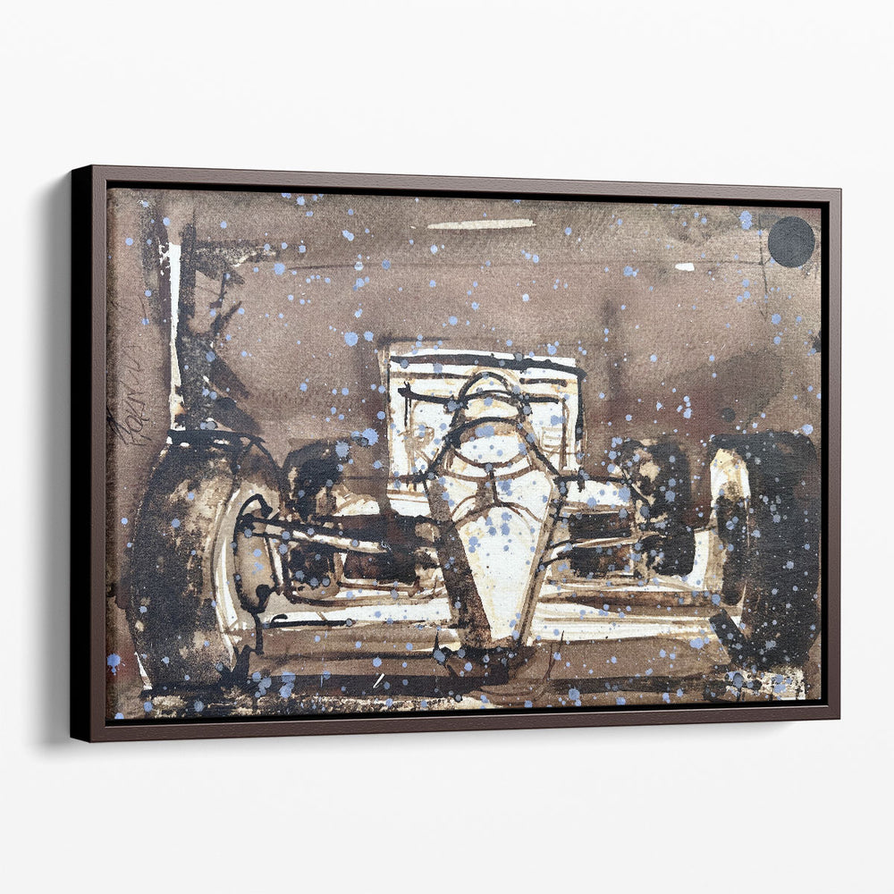 Brown Racecar - Canvas Print Wall Art