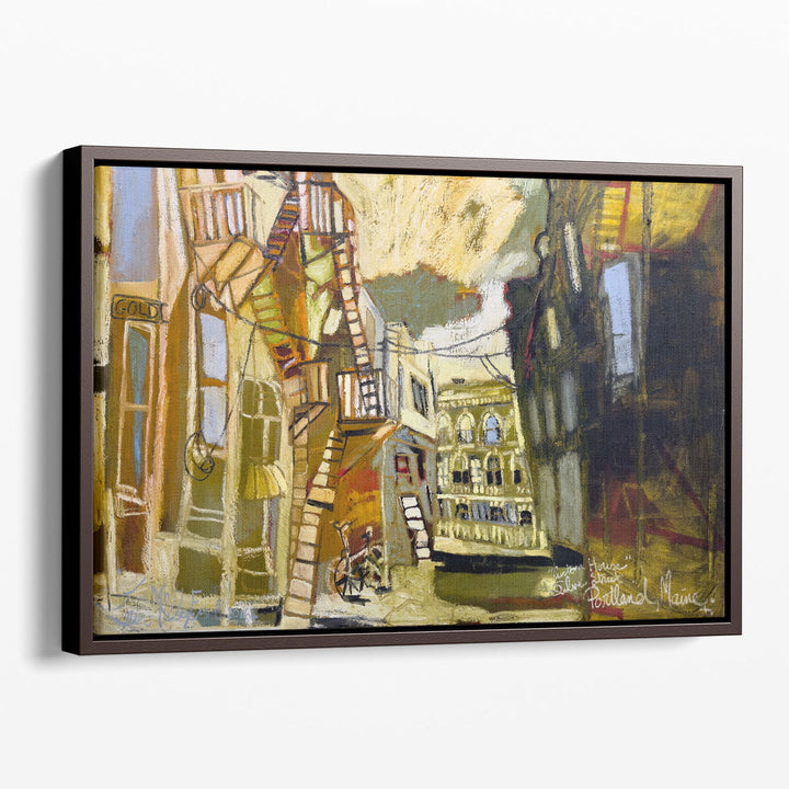 Portland Neighborhood III - Canvas Print Wall Art