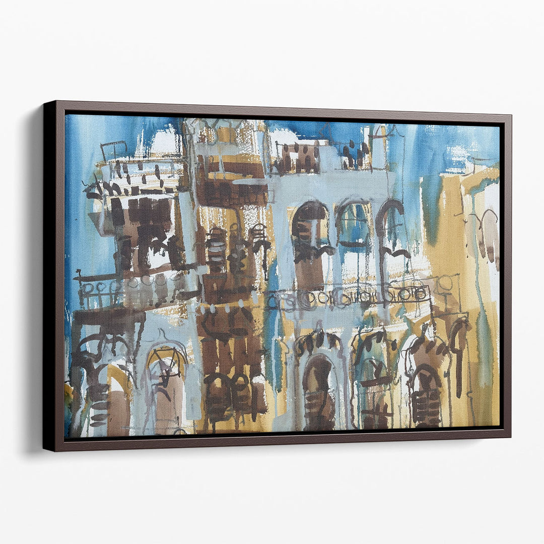 Balconies - Canvas Print Wall Art