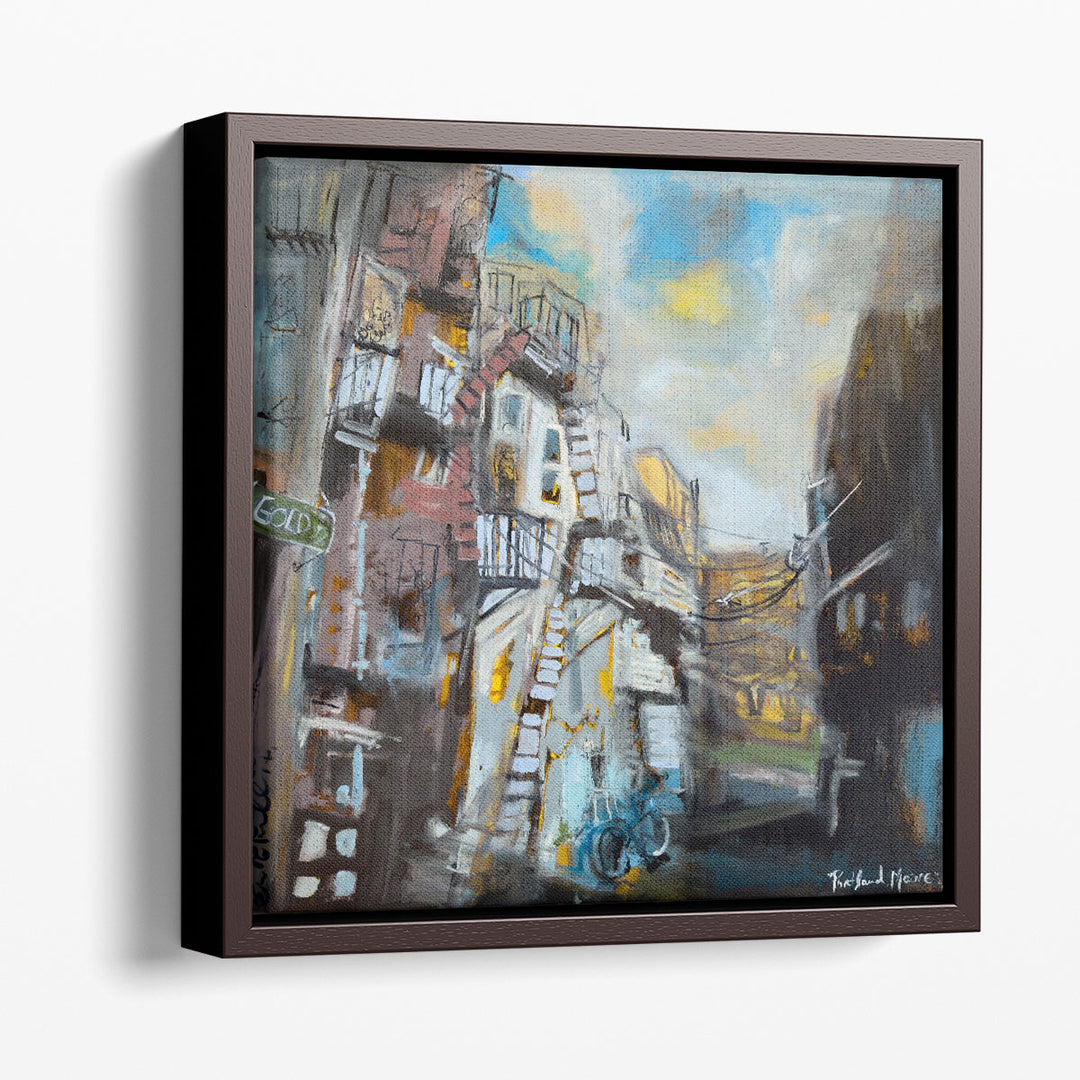 Streets of Portland II - Canvas Print Wall Art