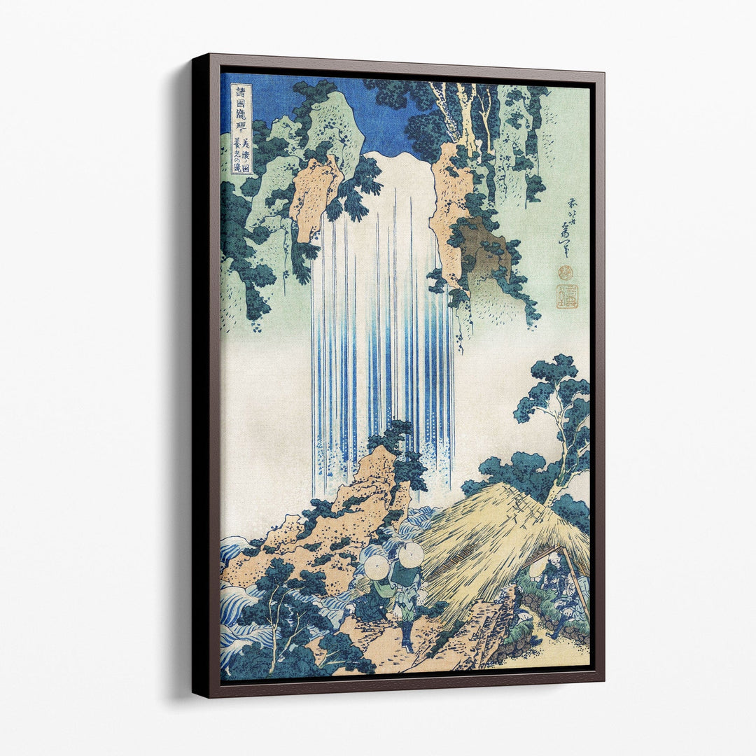 Yoro Waterfall in Mino Province, 1760-1849 - Canvas Print Wall Art