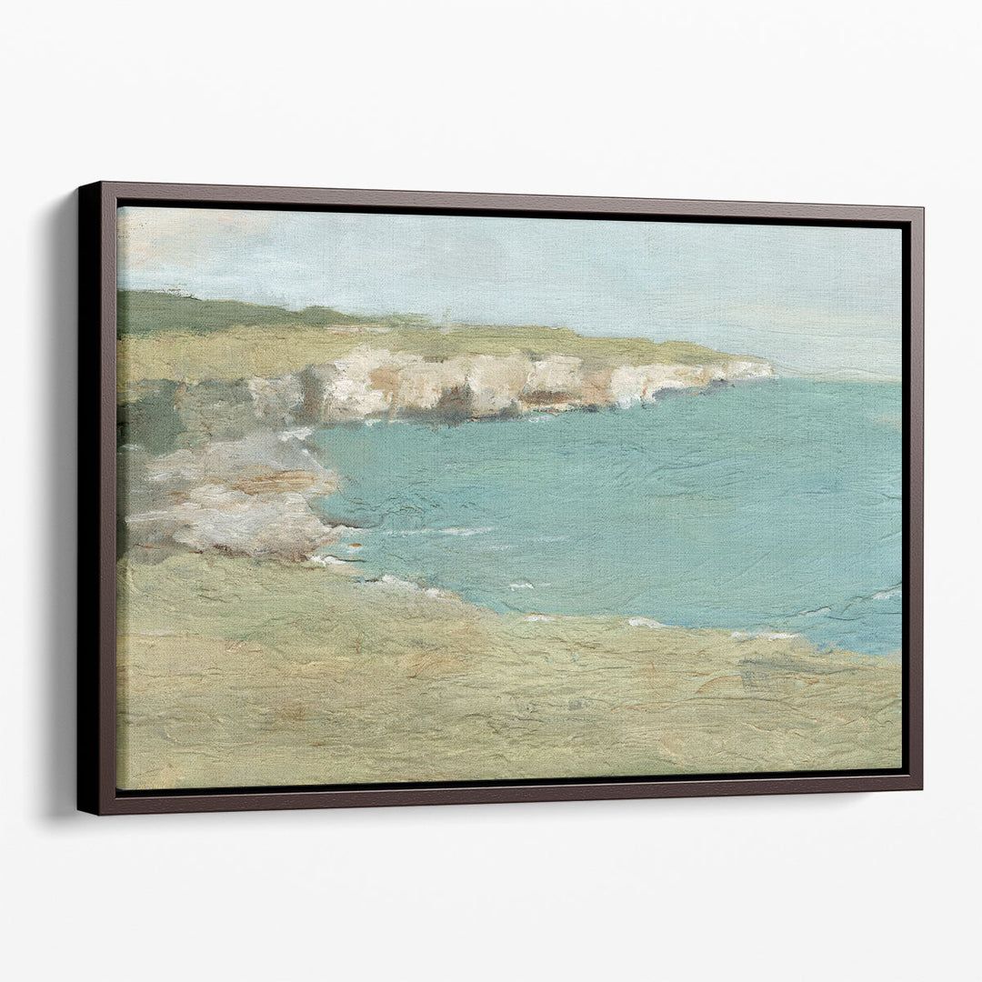 Sun Drenched Cliffs II - Canvas Print Wall Art