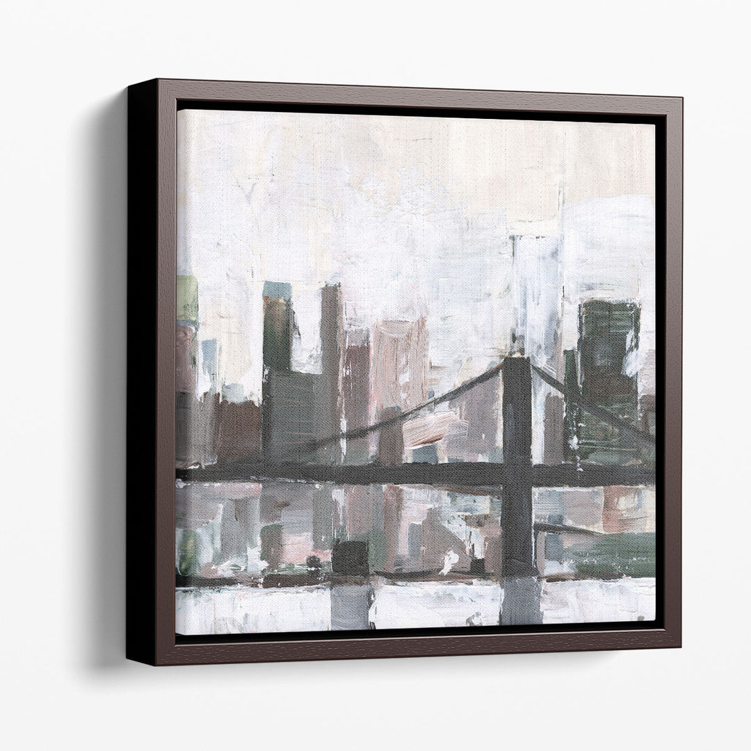 City Silhouette II - Canvas Print Wall Art