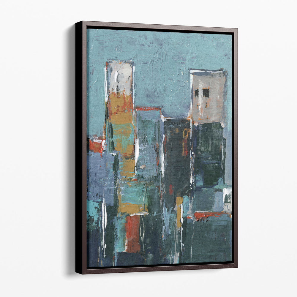 Primary City I - Canvas Print Wall Art