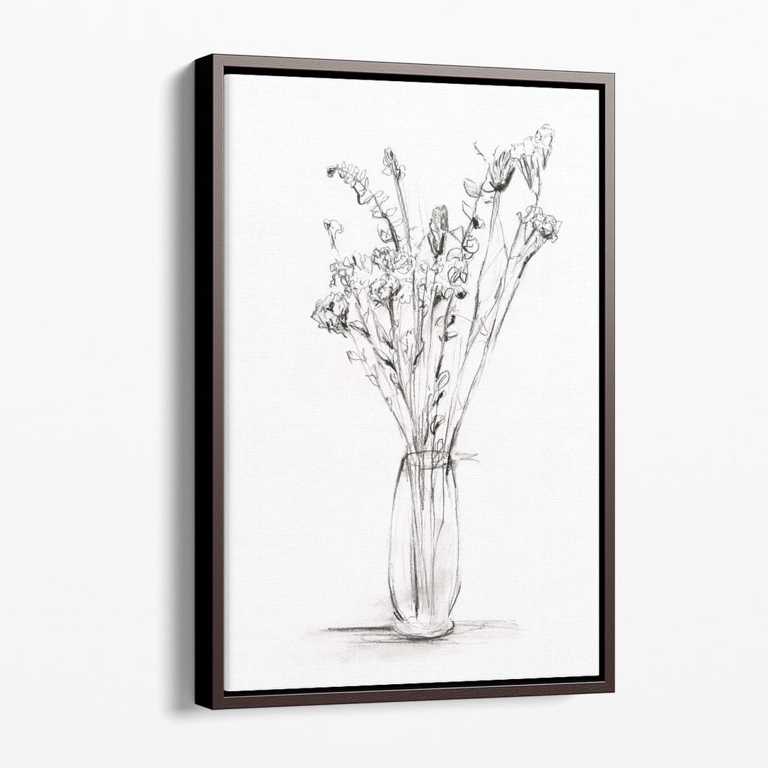 Wild Bouquet Study II - Canvas Print Wall Art