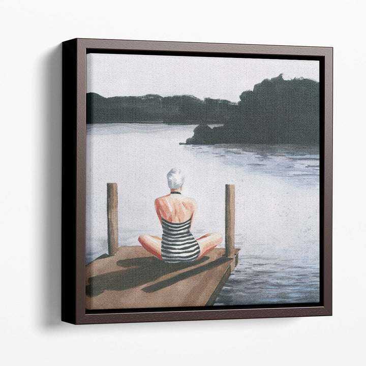 Long Shadow Lake I - Canvas Print Wall Art