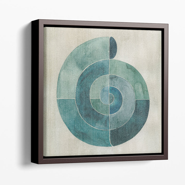 Simplified Nautilus I - Canvas Print Wall Art