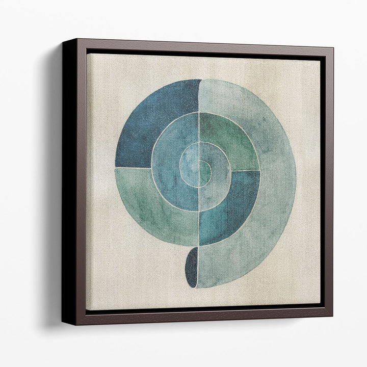 Simplified Nautilus II - Canvas Print Wall Art