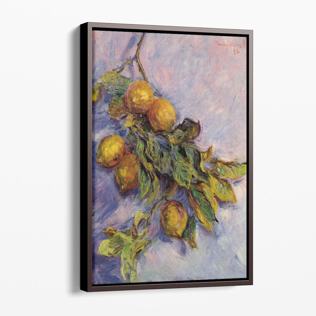 Branch of Lemons, 1884 - Canvas Print Wall Art