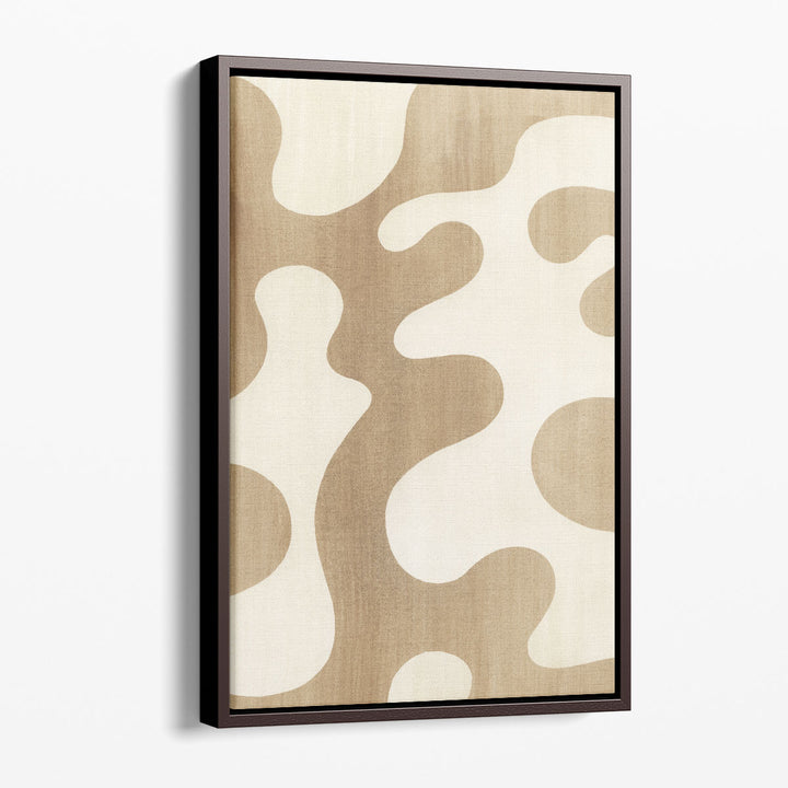 Sienna Ripples I - Canvas Print Wall Art