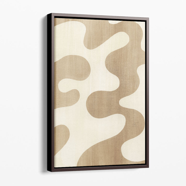 Sienna Ripples II - Canvas Print Wall Art