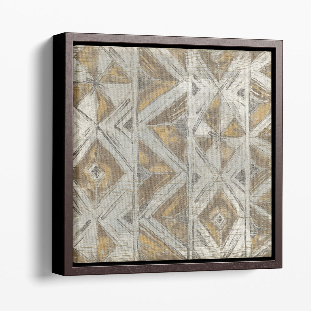 Earthtone Pattern I - Canvas Print Wall Art