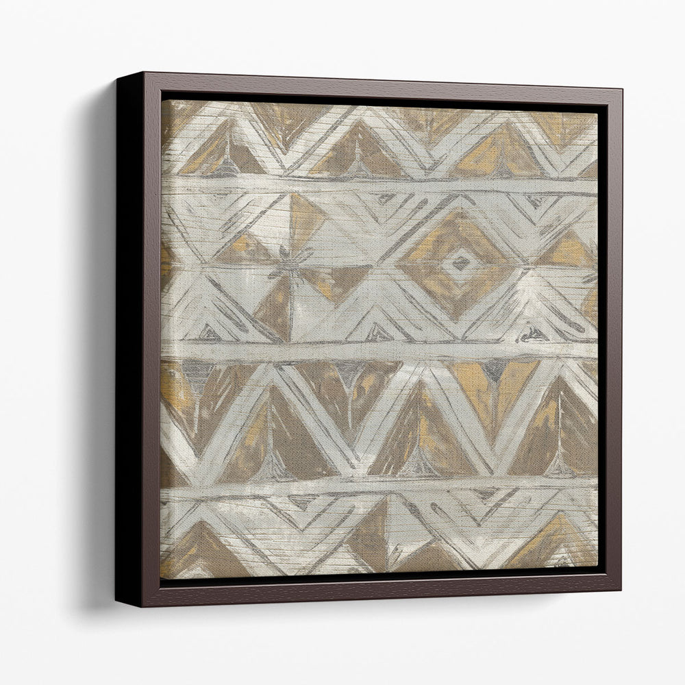 Earthtone Pattern II - Canvas Print Wall Art