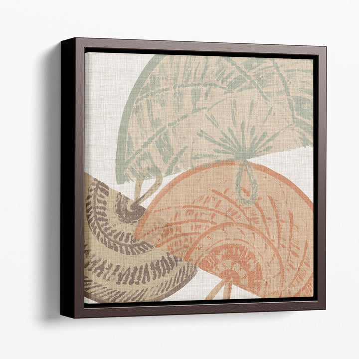 Fan Scatter I - Canvas Print Wall Art