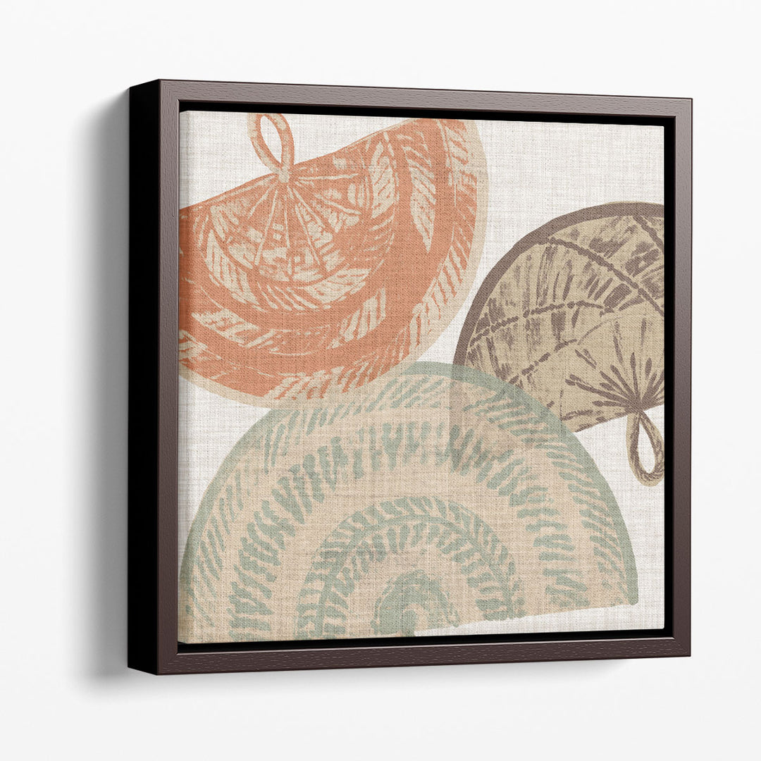 Fan Scatter II - Canvas Print Wall Art